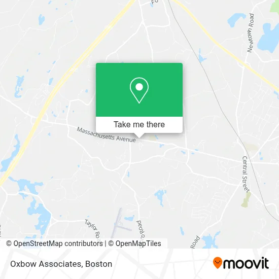 Oxbow Associates map
