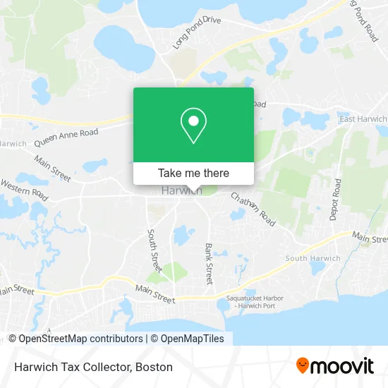 Harwich Tax Collector map