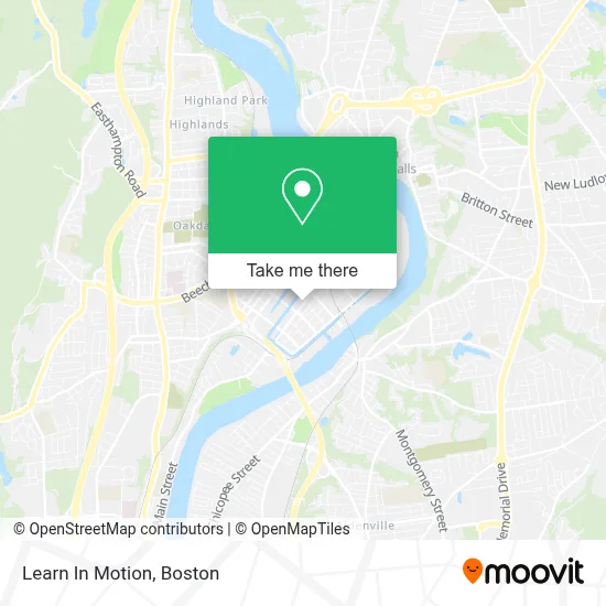 Learn In Motion map