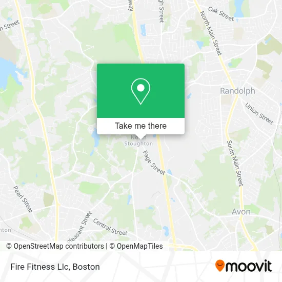 Fire Fitness Llc map