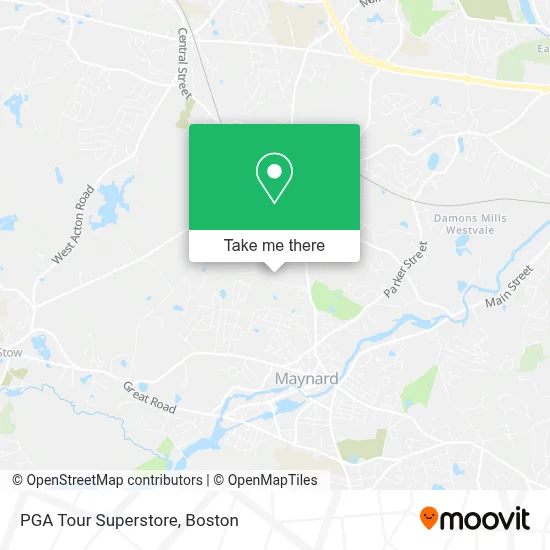 Pga Tour Superstore map
