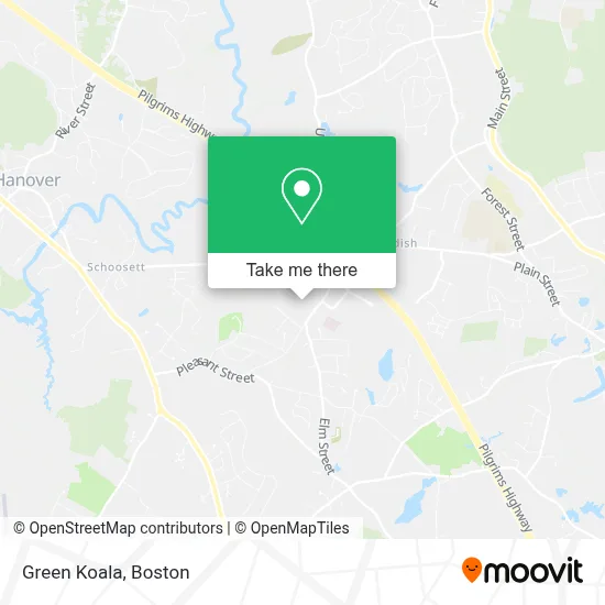 Green Koala map