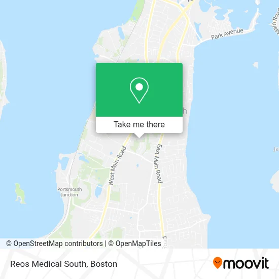 Reos Medical South map