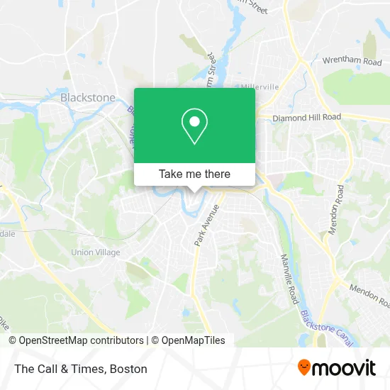 The Call & Times map