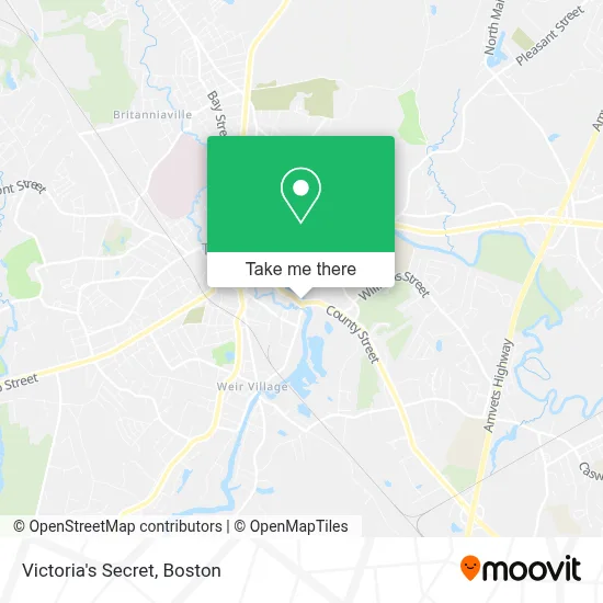 Victoria's Secret map