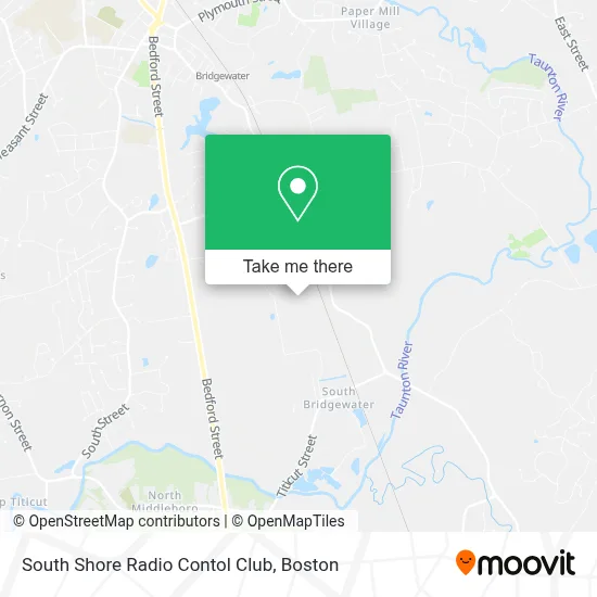 South Shore Radio Contol Club map