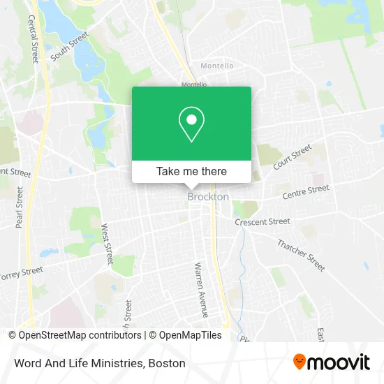Word And Life Ministries map