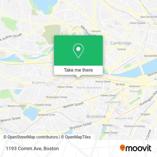 1193 Comm Ave map