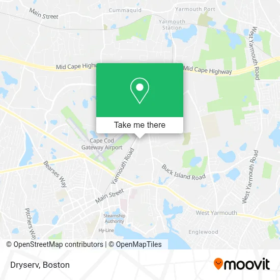 Dryserv map