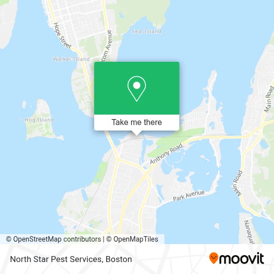 North Star Pest Services map