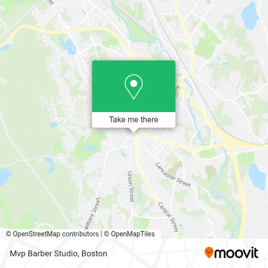 Mvp Barber Studio map