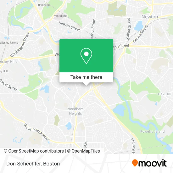 Don Schechter map