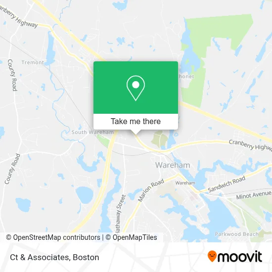 Ct & Associates map