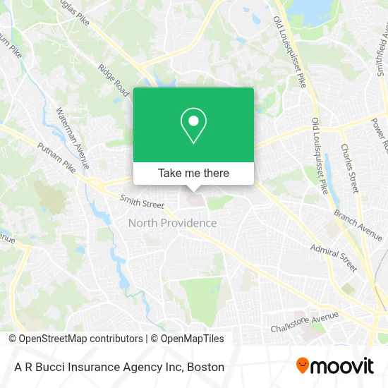 A R Bucci Insurance Agency Inc map