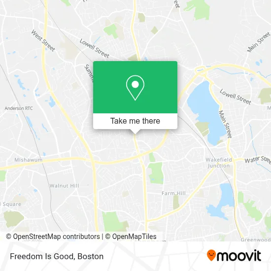 Freedom Is Good map
