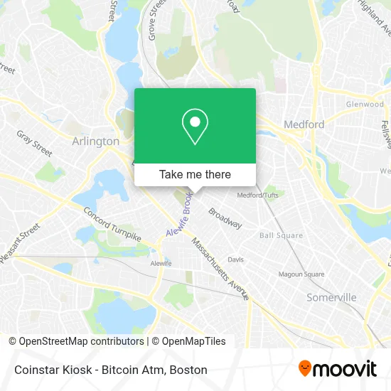 Coinstar Kiosk - Bitcoin Atm map