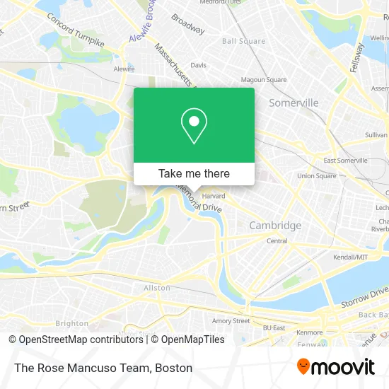 The Rose Mancuso Team map