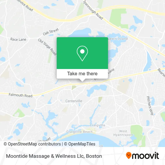Moontide Massage & Wellness Llc map