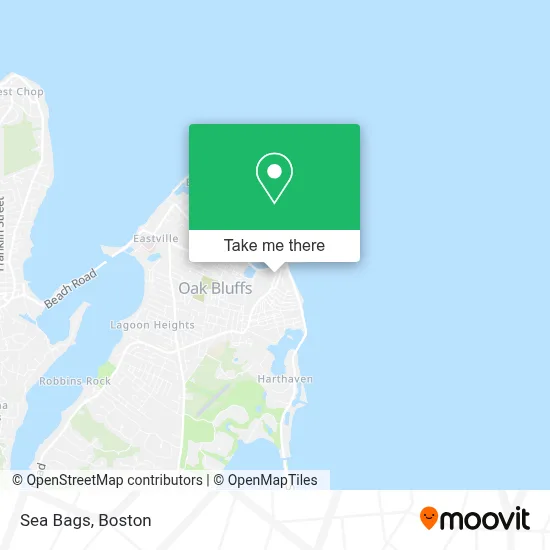 Sea Bags map