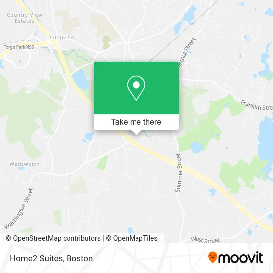 Home2 Suites map