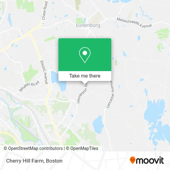 Cherry Hill Farm map