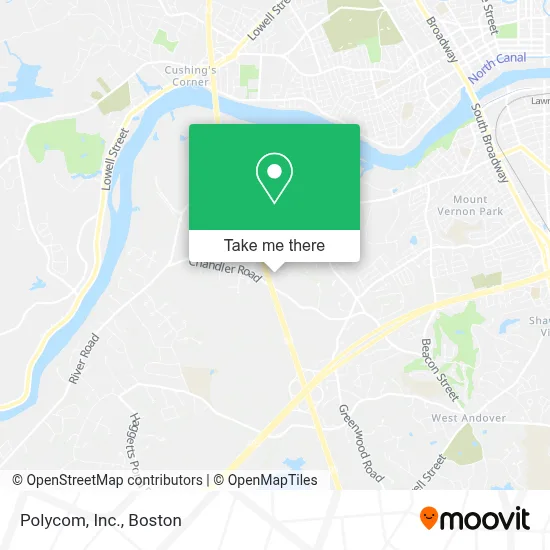 Polycom, Inc. map