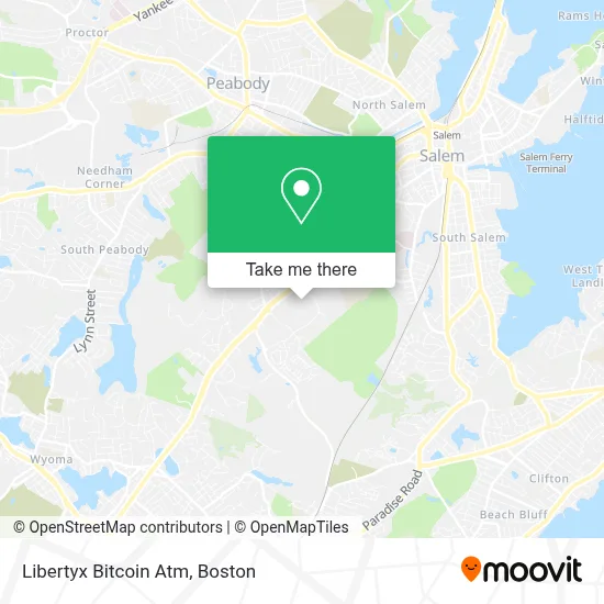 Libertyx Bitcoin Atm map