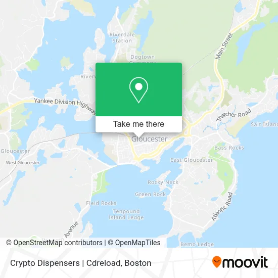 Crypto Dispensers | Cdreload map