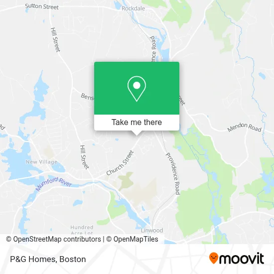 P&G Homes map