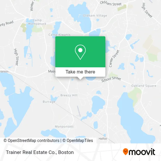 Trainer Real Estate Co. map