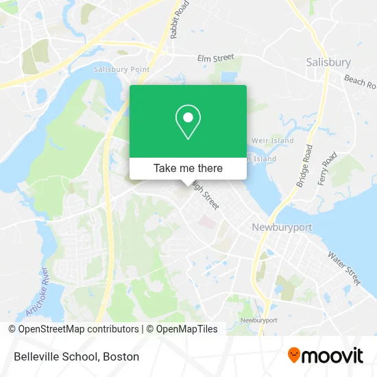 Belleville School map