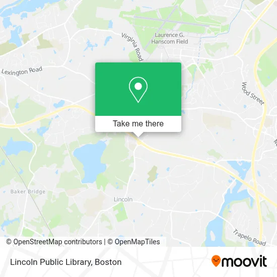 Lincoln Public Library map
