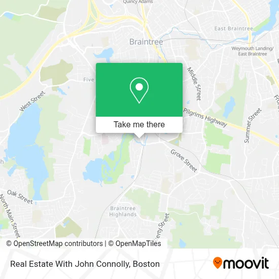 Real Estate With John Connolly map
