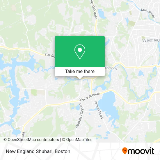 New England Shuhari map
