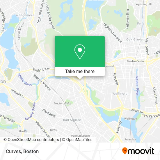Curves map