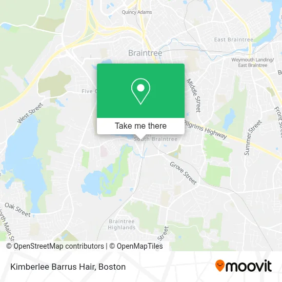 Kimberlee Barrus Hair map