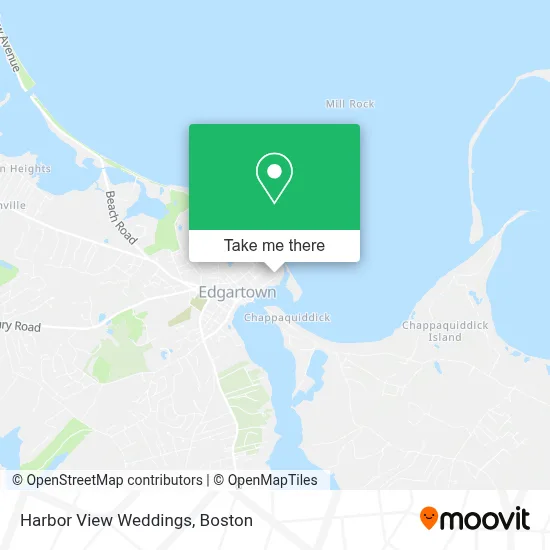 Harbor View Weddings map