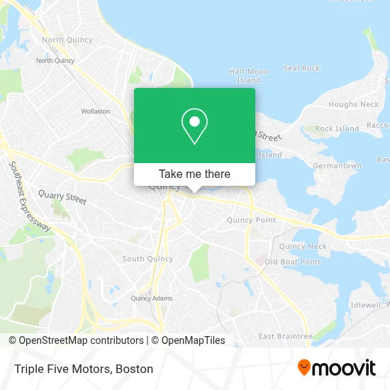 Triple Five Motors map