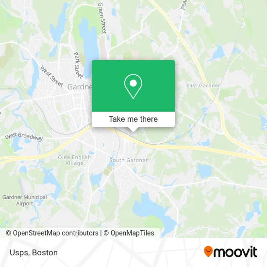 Usps map