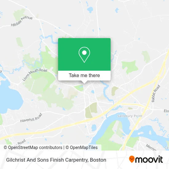 Gilchrist And Sons Finish Carpentry map