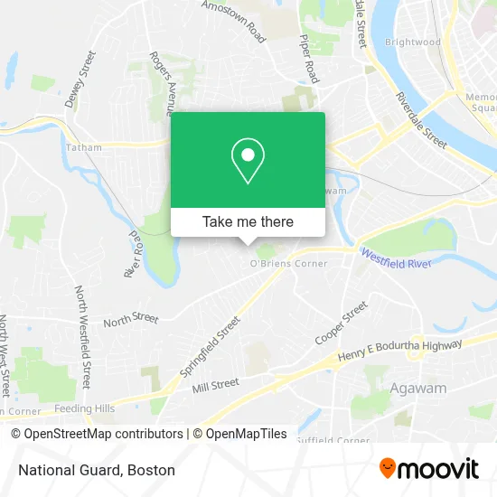 National Guard map