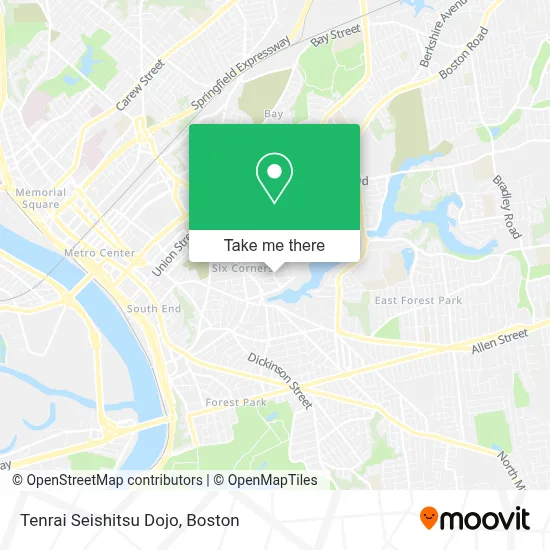 Tenrai Seishitsu Dojo map