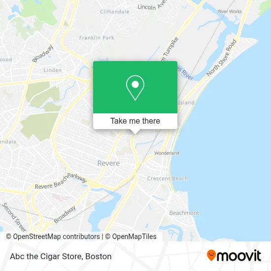 Abc the Cigar Store map