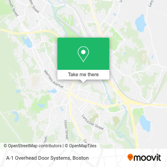 A-1 Overhead Door Systems map