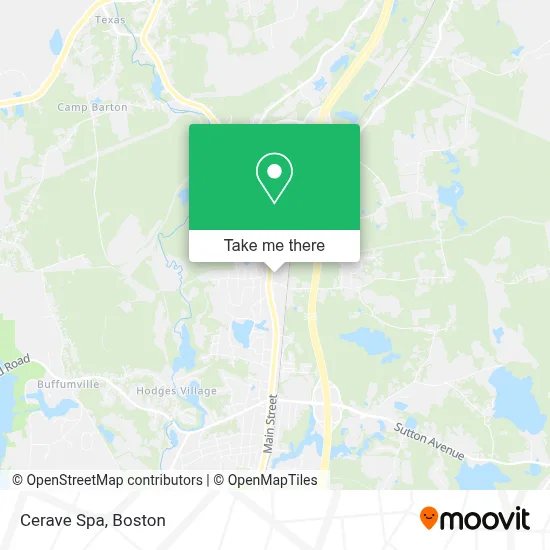 Cerave Spa map