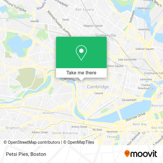 Petsi Pies map