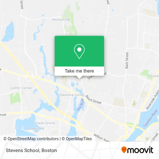 Stevens School map