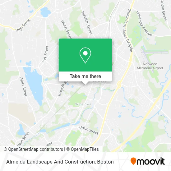 Almeida Landscape And Construction map