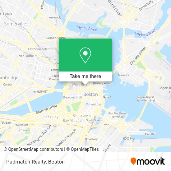 Padmatch Realty map
