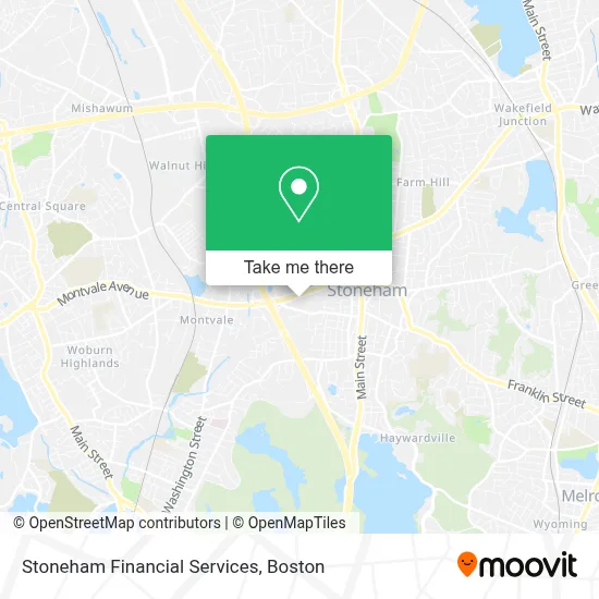 Stoneham Financial Services map